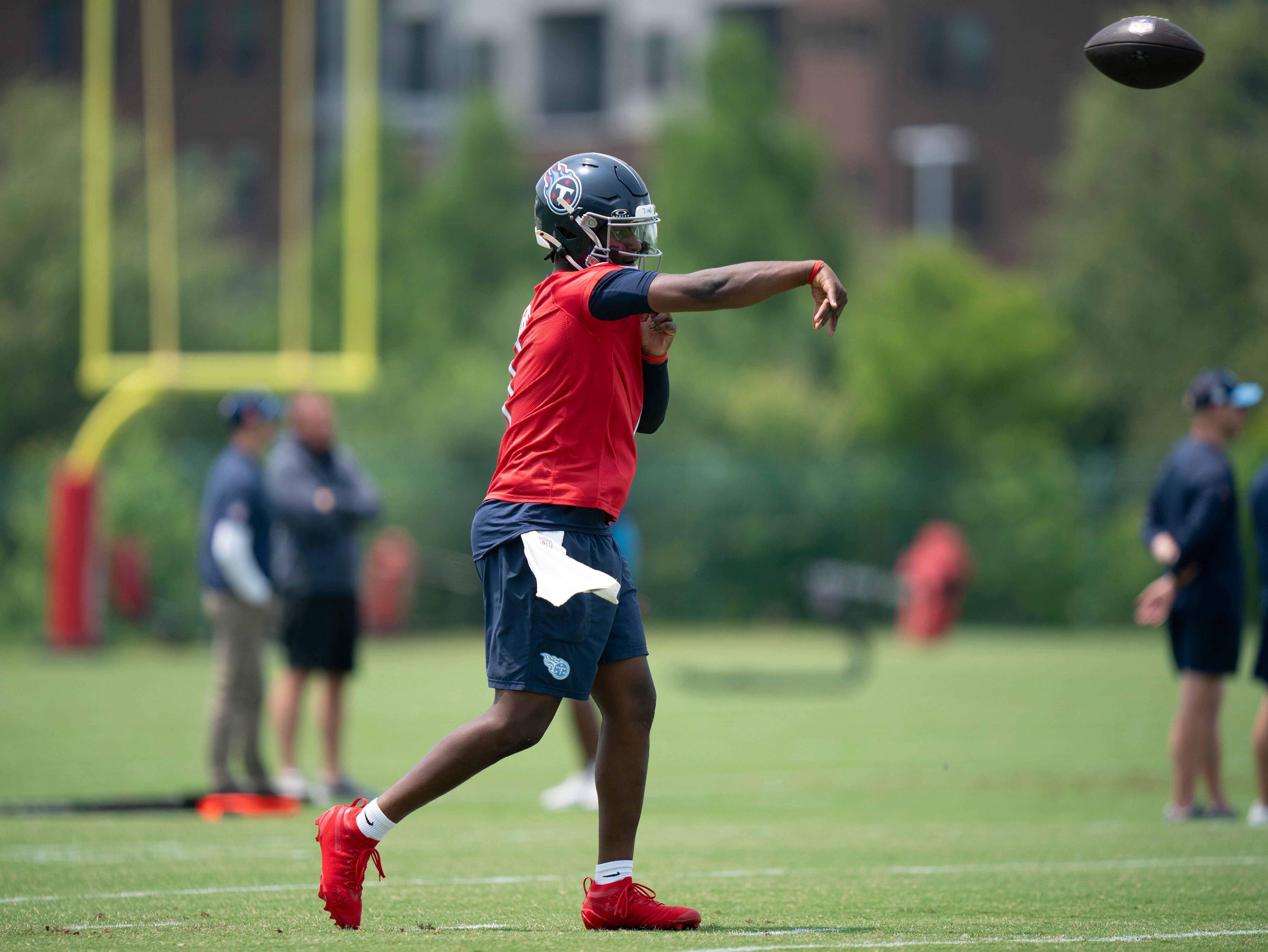 Tennessee Titans QB Cam Ward - Source: Imagn